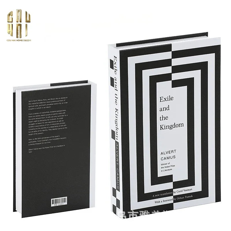 SET 3 SÁCH BLANC OU NOIR-CẬU HAI HOME DECOR