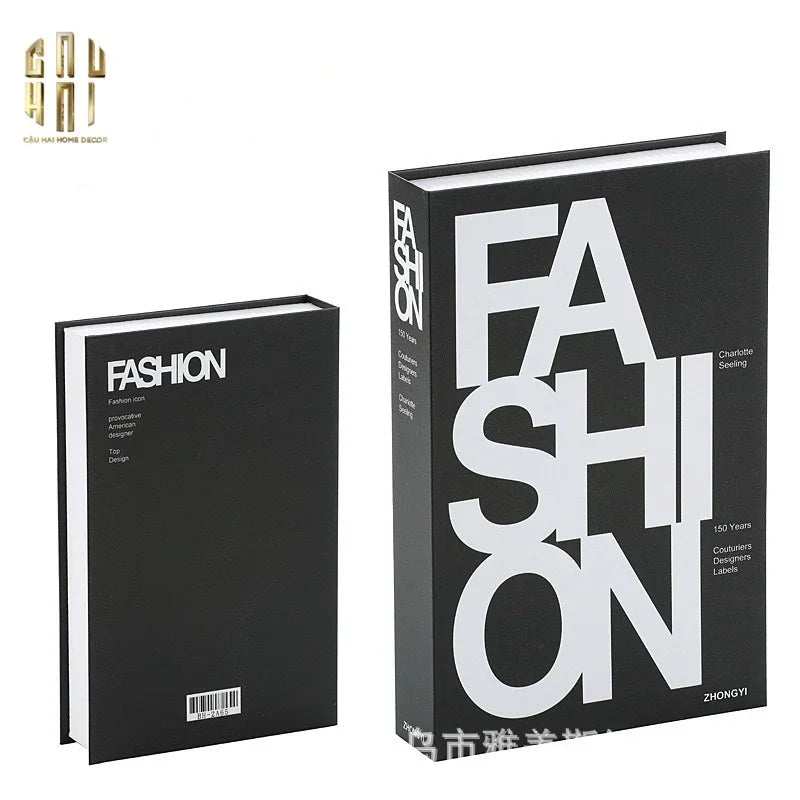 SET 3 SÁCH BLANC OU NOIR-CẬU HAI HOME DECOR