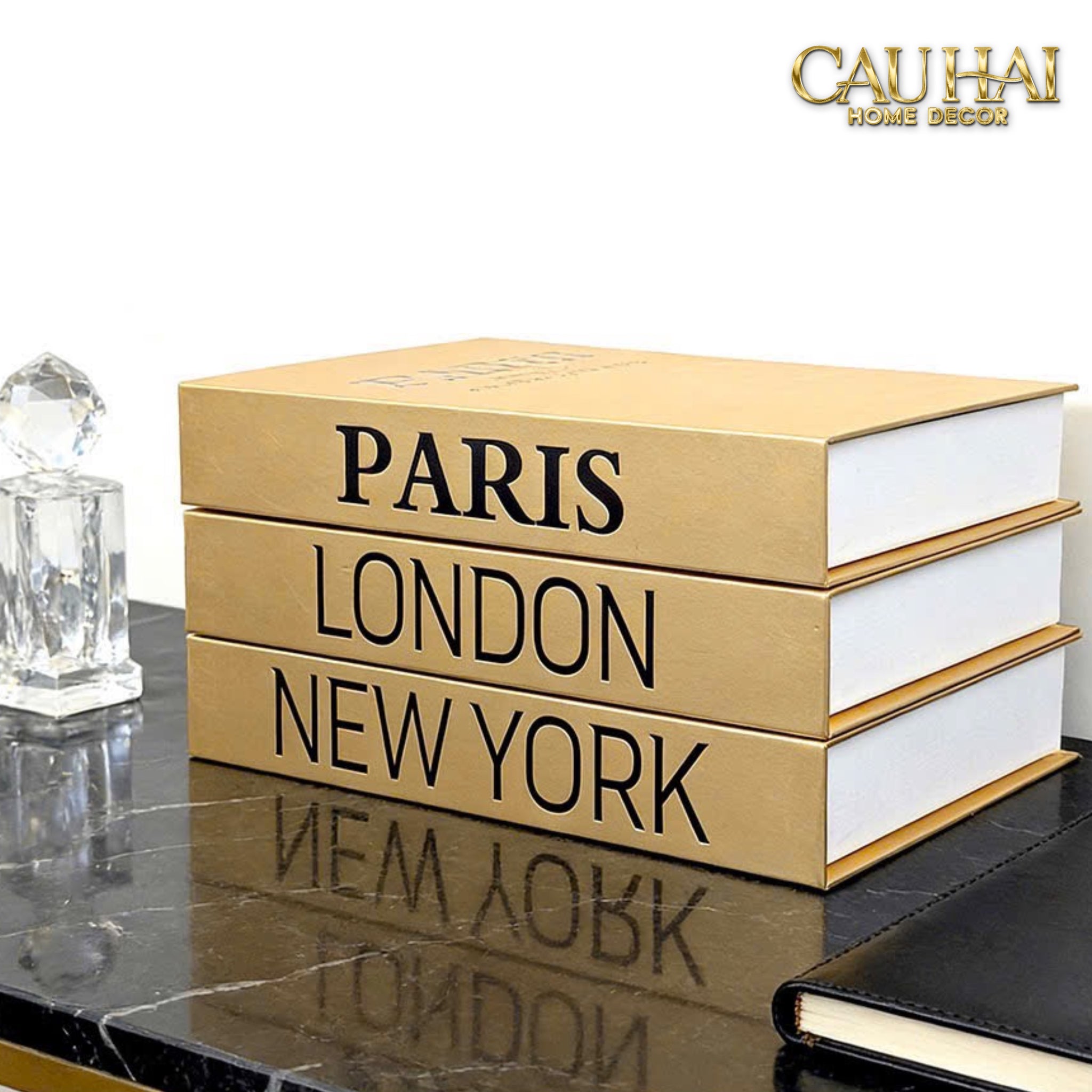 Set 3 Sách Mô Hình Metropolitan Icons-CẬU HAI HOME DECOR