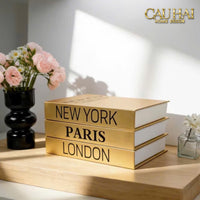 Set 3 Sách Mô Hình Metropolitan Icons-SÁCH TRANG TRÍ-CẬU HAI HOME DECOR