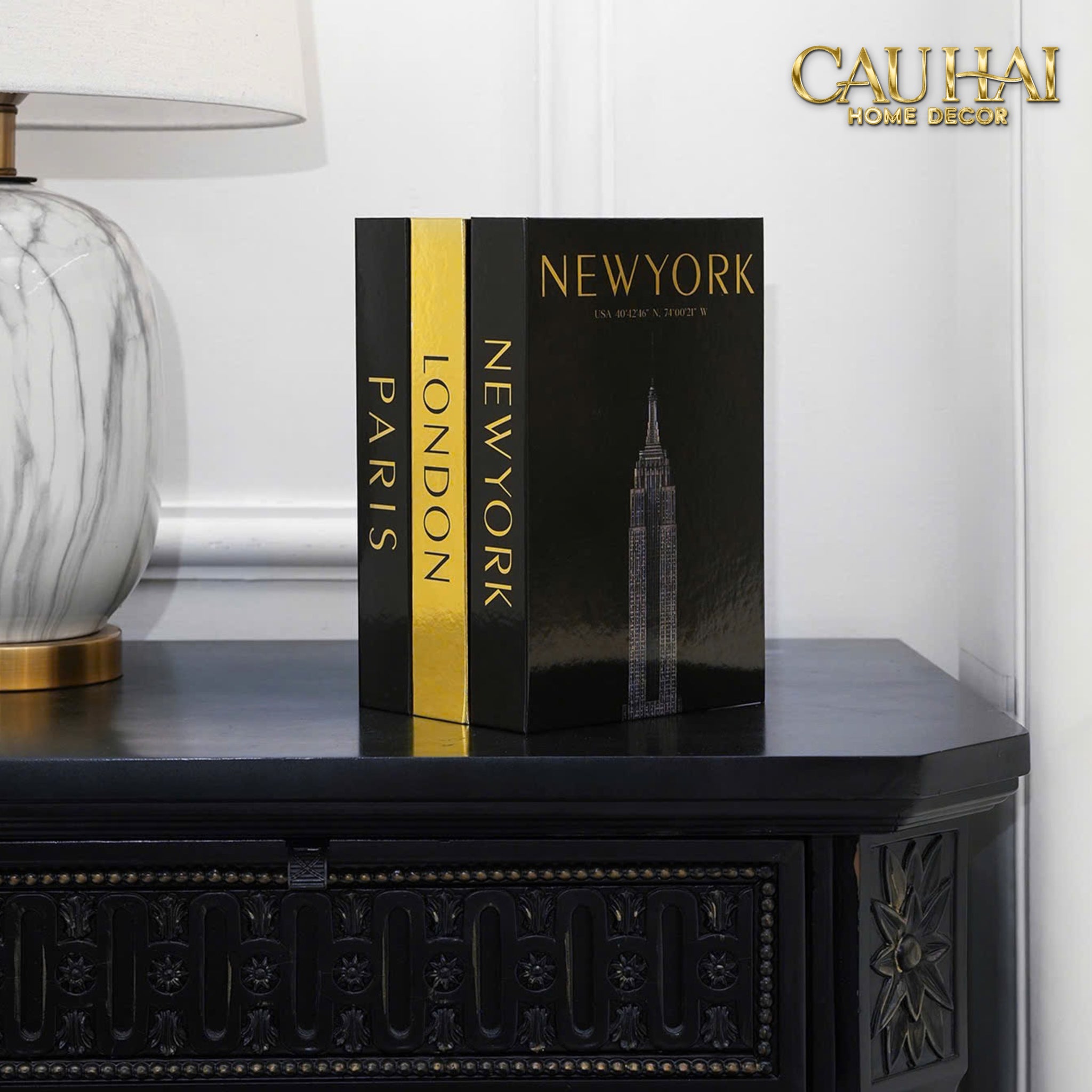 Set 3 Sách Mô Hình Prestige Metropolitan-CẬU HAI HOME DECOR