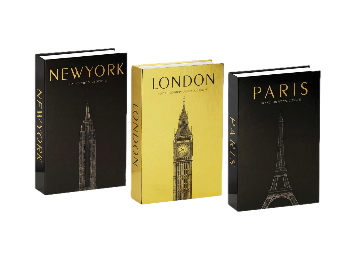 Set 3 Sách Mô Hình Prestige Metropolitan-SÁCH TRANG TRÍ-CẬU HAI HOME DECOR-CẬU HAI HOME DECOR