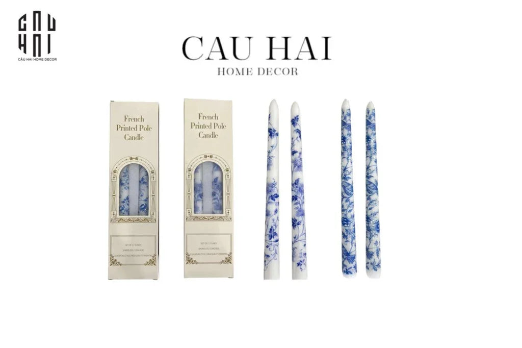 SET 4 CÂY NẾN INDOCHINE - BIRD-CẬU HAI HOME DECOR