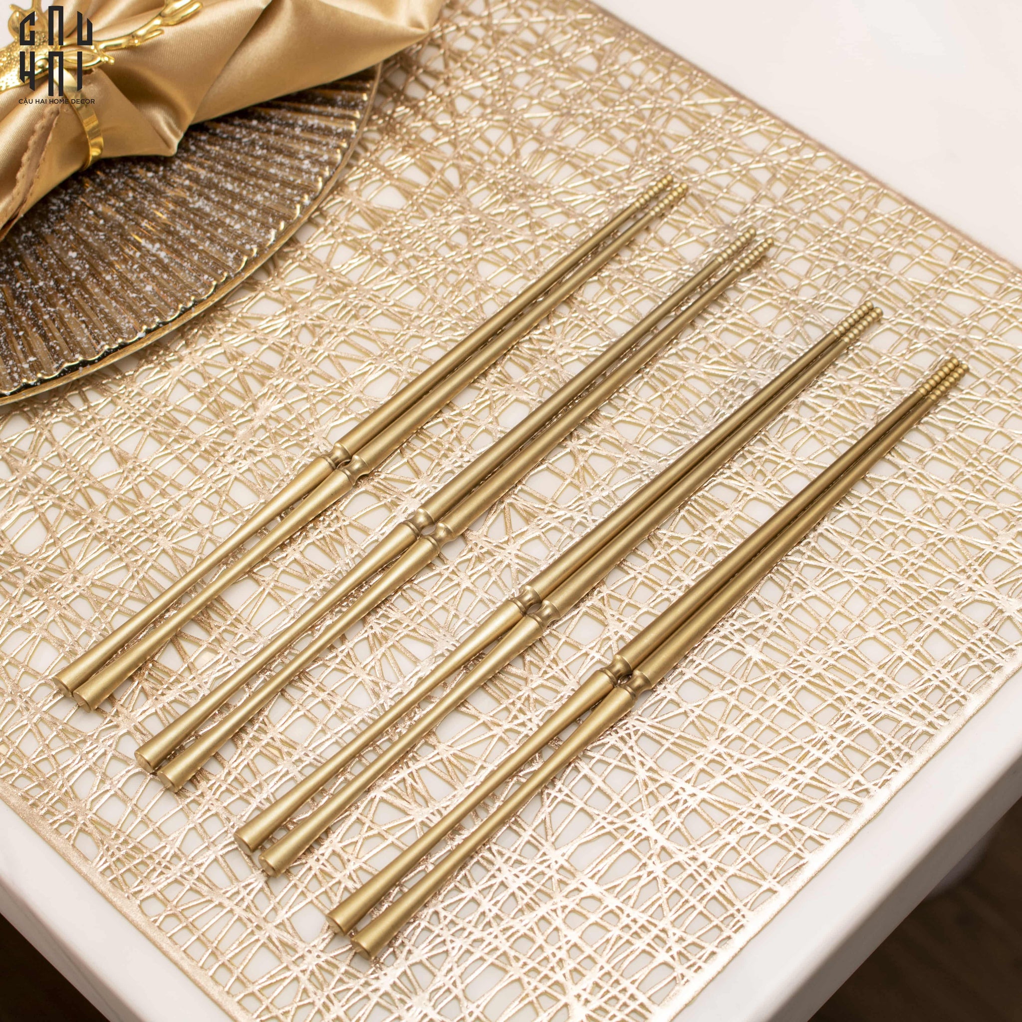 SET 4 ĐÔI ĐŨA ARTHUR - ARTHUR CHOPSTICK SET 4PCS ( BLUR )-CẬU HAI HOME DECOR