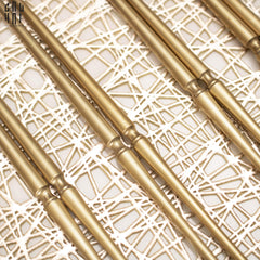 Set 4 Đôi Đũa Arthur - Arthur Matte Gold Chopsticks Set 4Pcs ( Blur )-CẬU HAI HOME DECOR