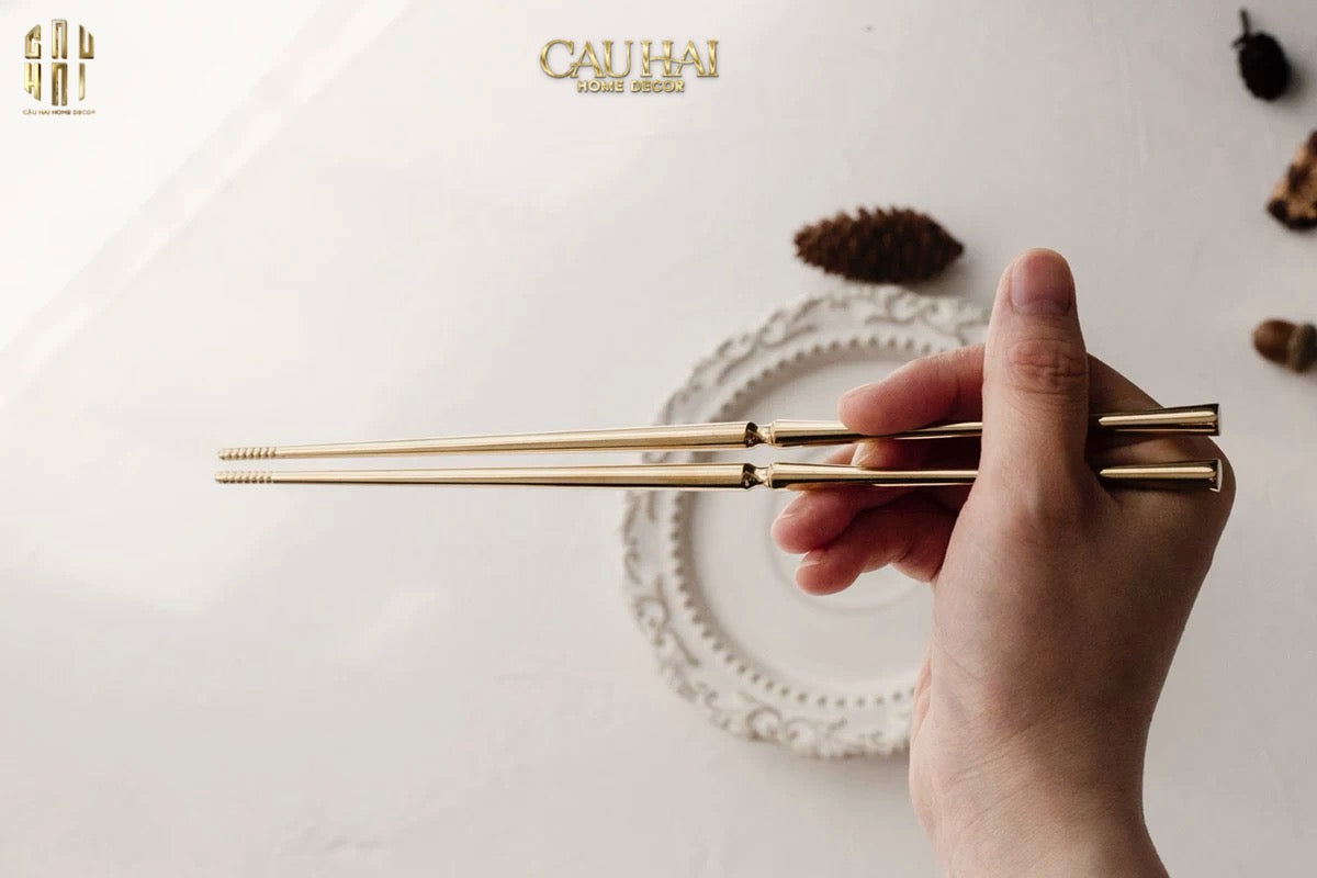Set 4 Đôi Đũa Glamour - Glamour Chopsticks Set 4Pcs ( Shining )-CẬU HAI HOME DECOR