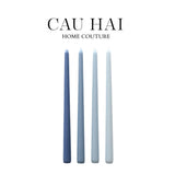 Set 4 Nến Gradation Taper - Blue/Green/Pink/Emerald-NẾN TRANG TRÍ-CẬU HAI HOME DECOR
