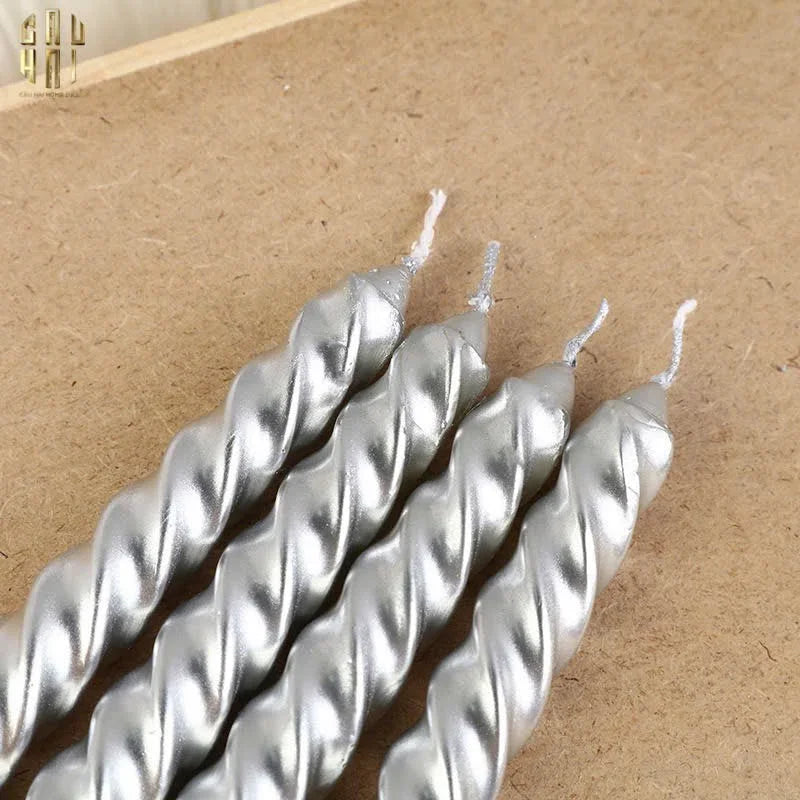 SET 4 NẾN TAPER-CẬU HAI HOME DECOR