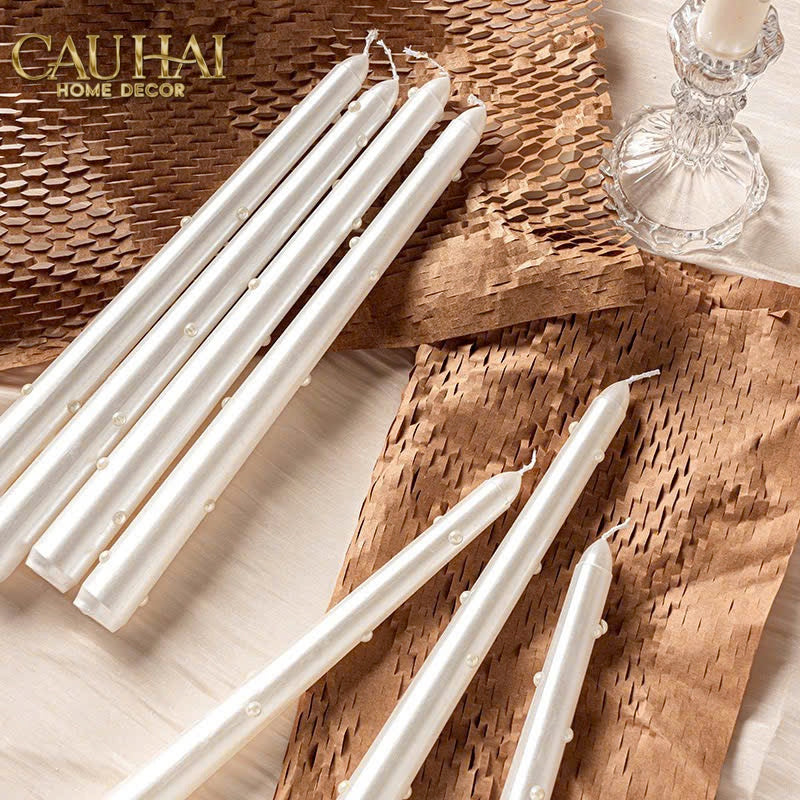 Set 4 Nến Thơm Pearl Radiance 4pcs-NẾN TRANG TRÍ-CẬU HAI HOME DECOR-CẬU HAI HOME DECOR