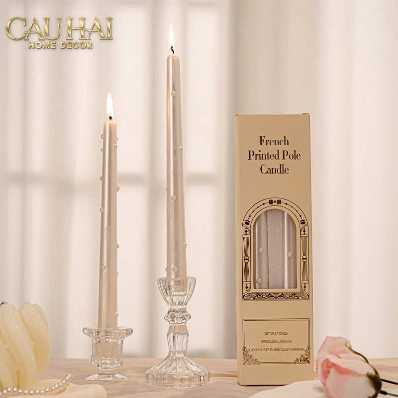 Set 4 Nến Thơm Pearl Radiance 4pcs-NẾN TRANG TRÍ-CẬU HAI HOME DECOR-CẬU HAI HOME DECOR