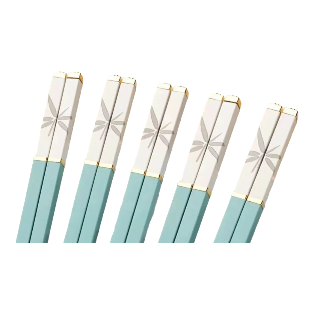 Set 5 Đôi Đũa Sợi Thuỷ Tinh -  Sky Dragonfly Chopsticks 27cm