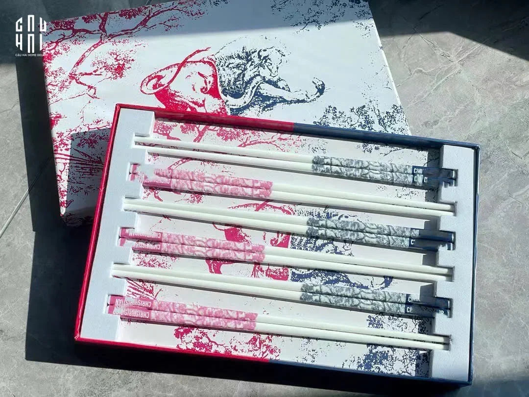 SET 6 ĐÔI ĐŨA JUNGLE D.O - FULLBOX-CẬU HAI HOME DECOR