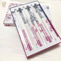 Set 6 Đôi Đũa Sứ Jungle Couture Ceramic Chopsticks Set-CẬU HAI HOME DECOR