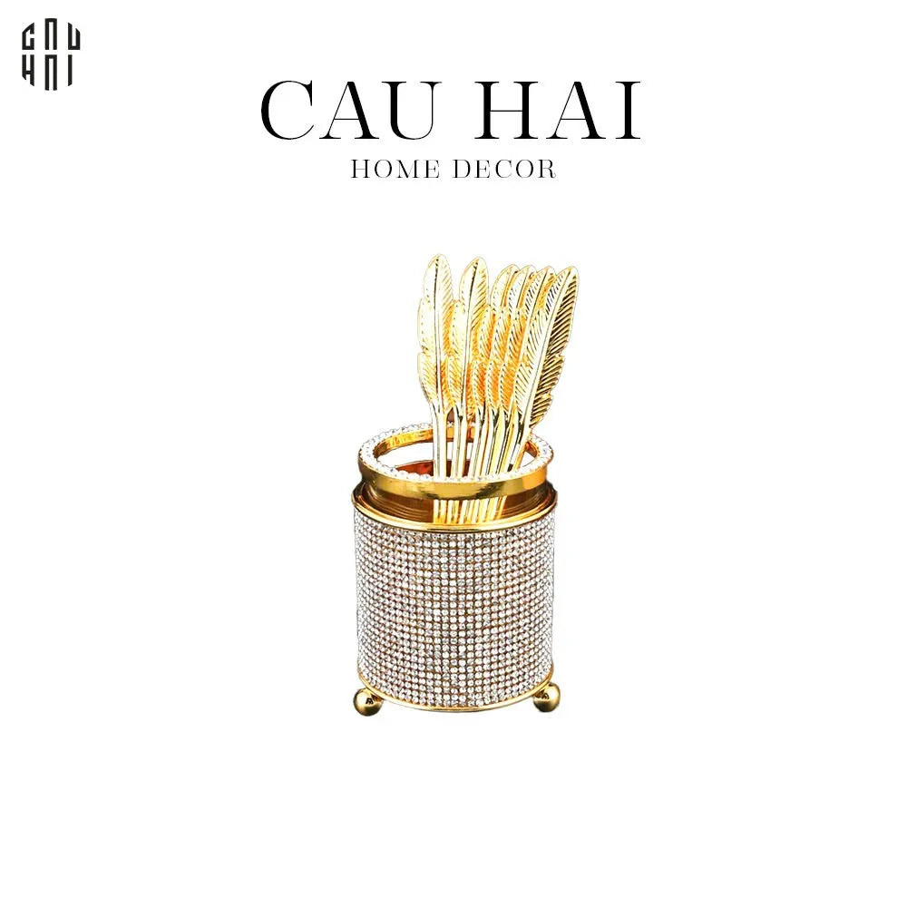 SET 6 MUỖNG ANGEL WINGS-CẬU HAI HOME DECOR