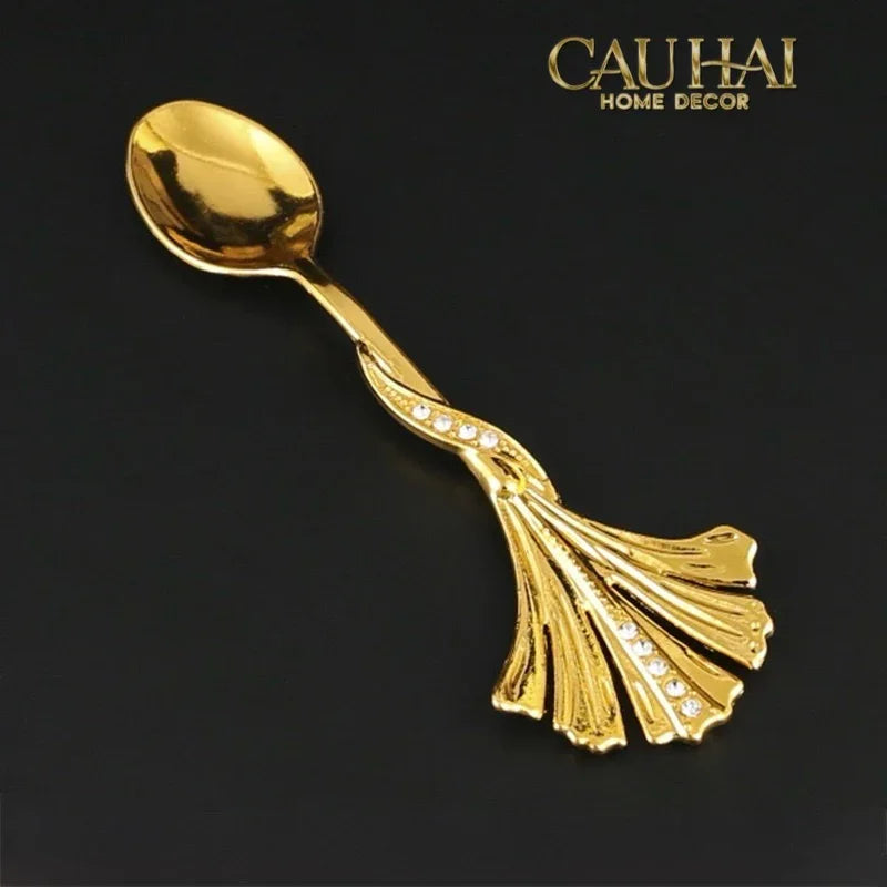 Set 6 Muỗng Persian Babylon Fan Coffee Spoon-CẬU HAI HOME DECOR