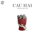 SET 6 NĨA TRÁNG MIỆNG BOUQUET-CẬU HAI HOME DECOR
