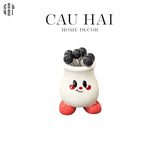 SET 6 NĨA TRÁNG MIỆNG CUTIE PENGUIN-CẬU HAI HOME DECOR