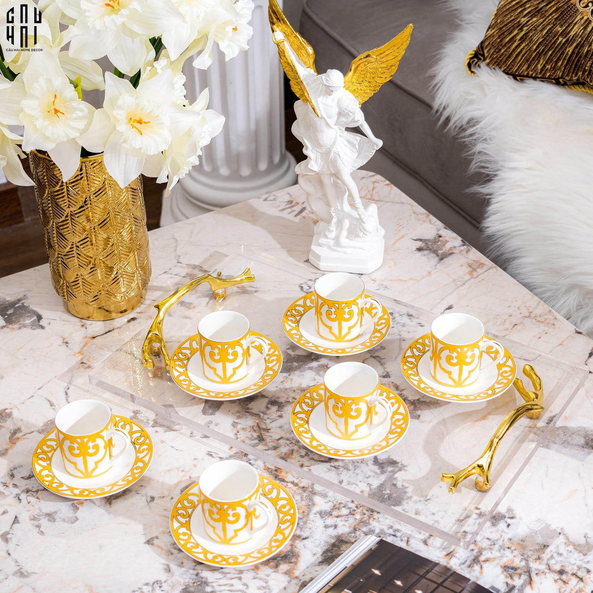 Set 6 Tách Cà Phê Espresso Petite Elite-LY THỦY TINH-Đối tác tại Trung Quốc theo từng đơn đặt hàng-CẬU HAI HOME DECOR