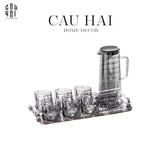 SET BÌNH NƯỚC ELITE - A SS25-CẬU HAI HOME DECOR