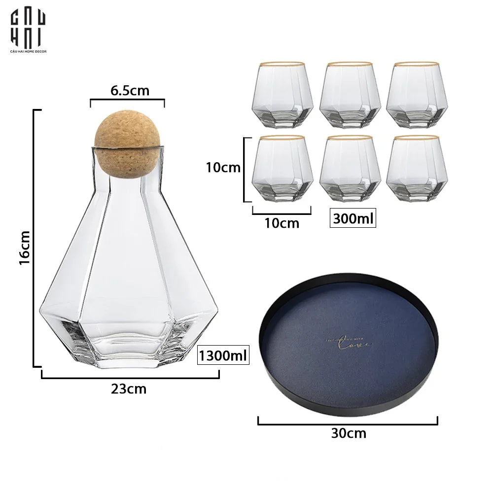 SET BÌNH NƯỚC ELITE SS22-CẬU HAI HOME DECOR