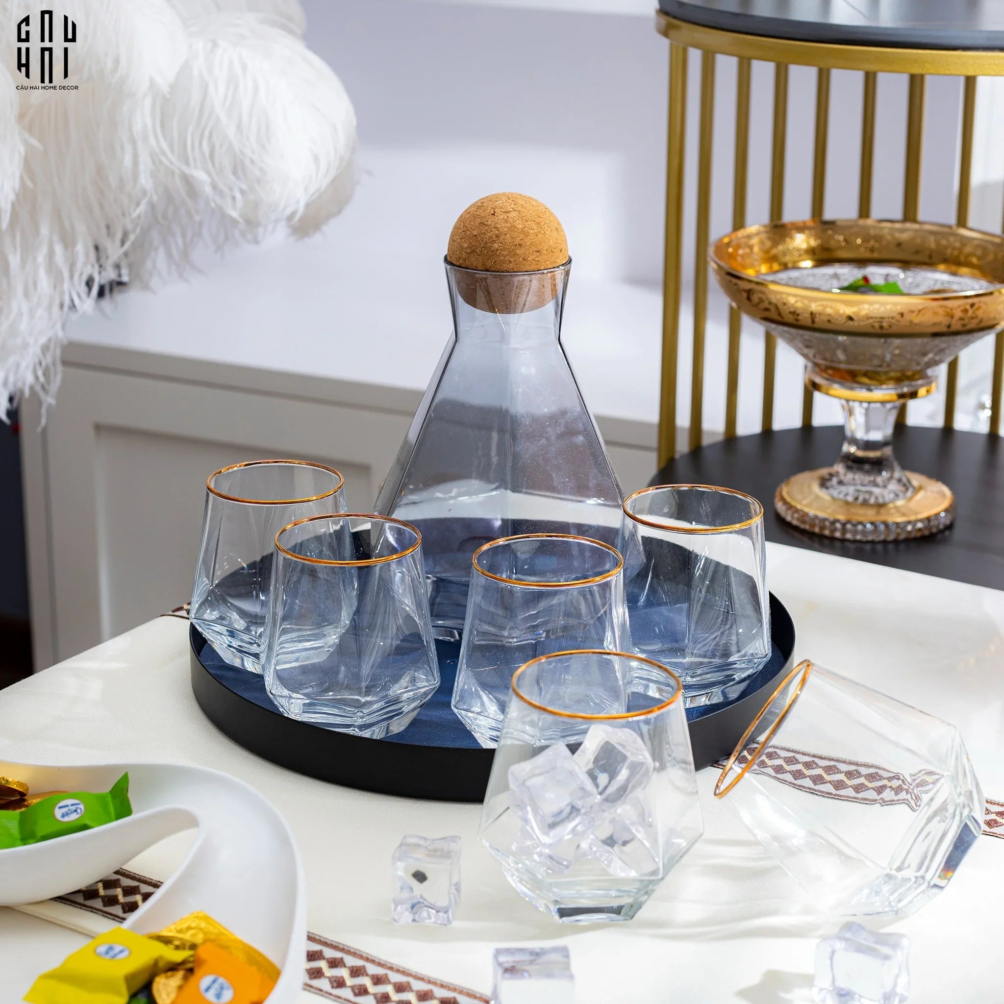 SET BÌNH NƯỚC ELITE SS22-CẬU HAI HOME DECOR