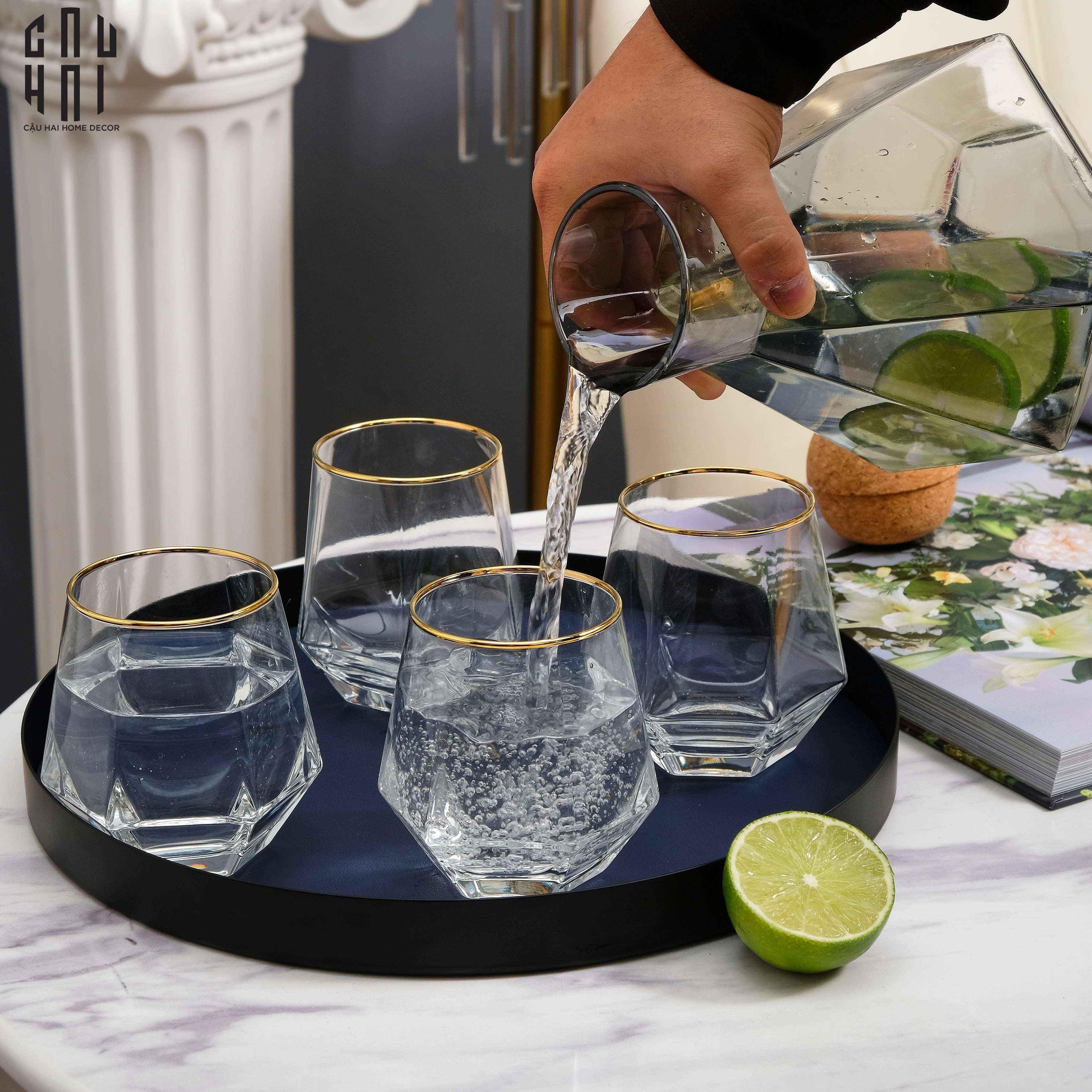 SET BÌNH NƯỚC ELITE SS22-CẬU HAI HOME DECOR