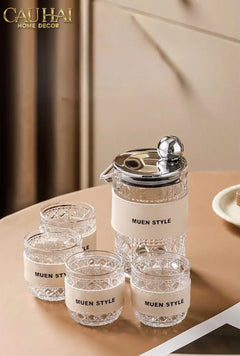 Set Bình Nước Petite Jollie D'Ivoire Water Ensemble 6Pcs-CẬU HAI HOME DECOR