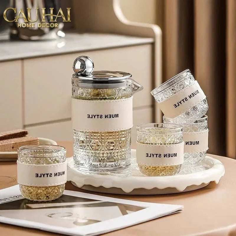 Set Bình Nước Petite Jollie D'Ivoire Water Ensemble 6Pcs-CẬU HAI HOME DECOR