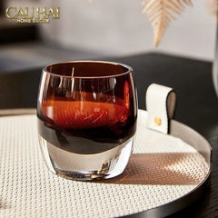 Set Bình Rượu Pha Lê Cristalleries Enigma Rouge Umeshu Ensemble-CẬU HAI HOME DECOR