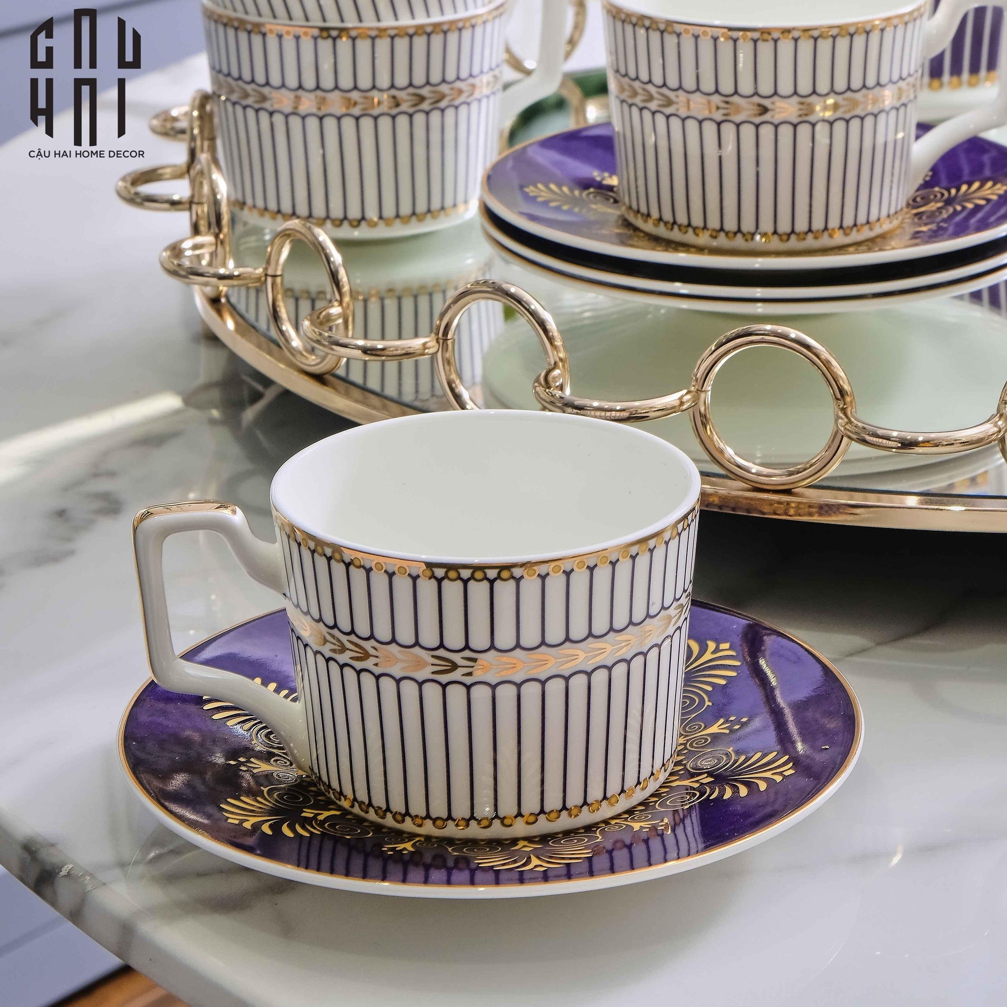 SET BÌNH TRÀ ELIZABETH - 042025-CẬU HAI HOME DECOR