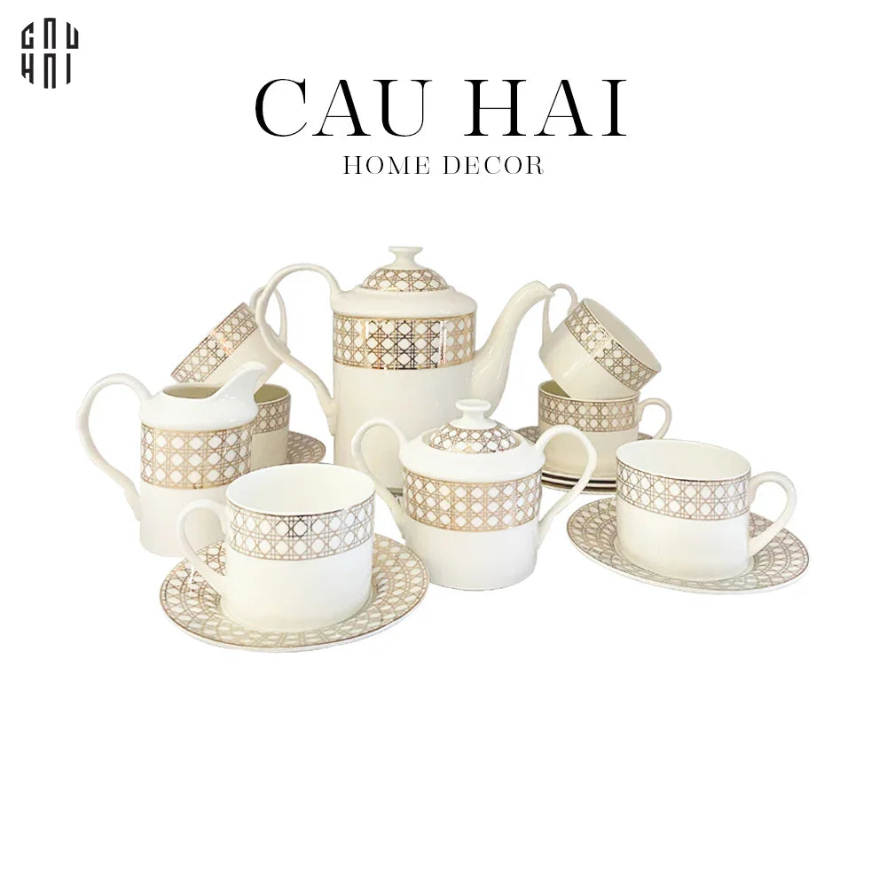 SET BÌNH TRÀ MAJESTIC MYSTIC D.O-CẬU HAI HOME DECOR
