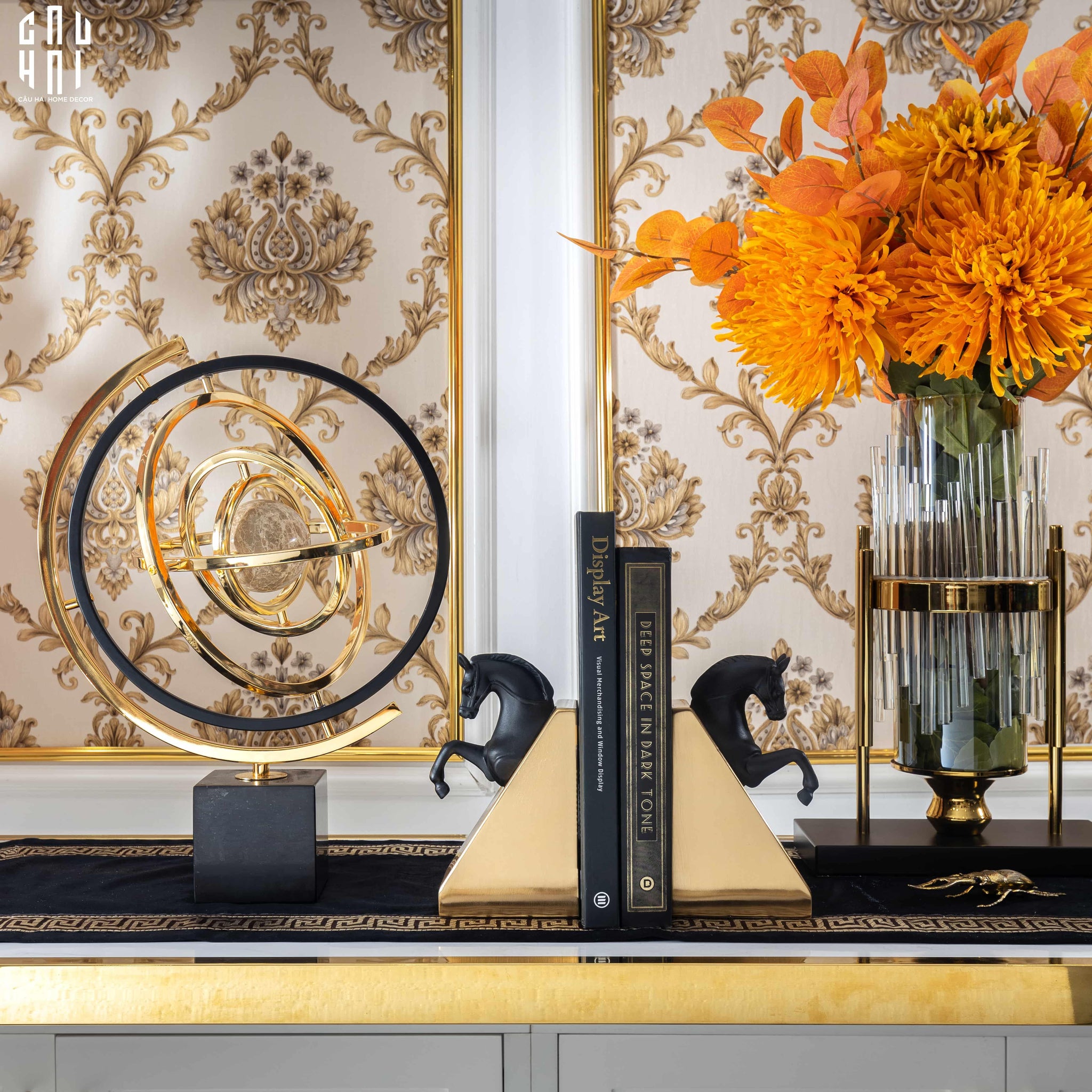 SET CHẶN SÁCH TROY PREMIUM SS22-CẬU HAI HOME DECOR