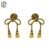 Set Cột Màn Đồng Brasson Royal Bows Curtain Tieback 2Pcs - CẬU HAI HOME DECOR