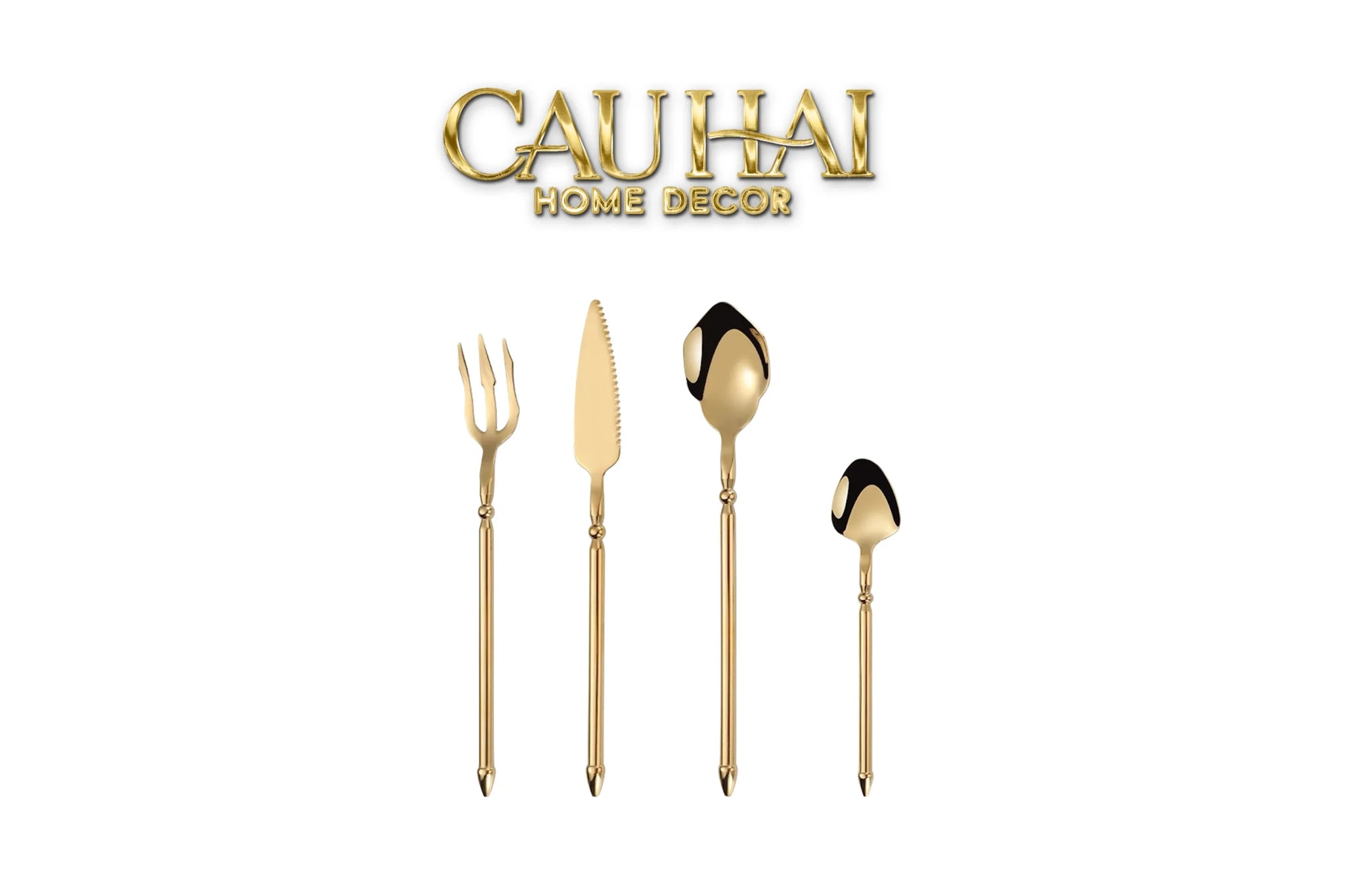 Set Dao Muỗng Nĩa 4 Món Atlantic Legendary Trident Prestige Dinner Cutlery 4pcs-CẬU HAI HOME DECOR
