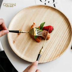Set Dao Muỗng Nĩa 4 Món Phantom Glamour Trident Couture Dinner Cutlery 4Pcs-CẬU HAI HOME DECOR