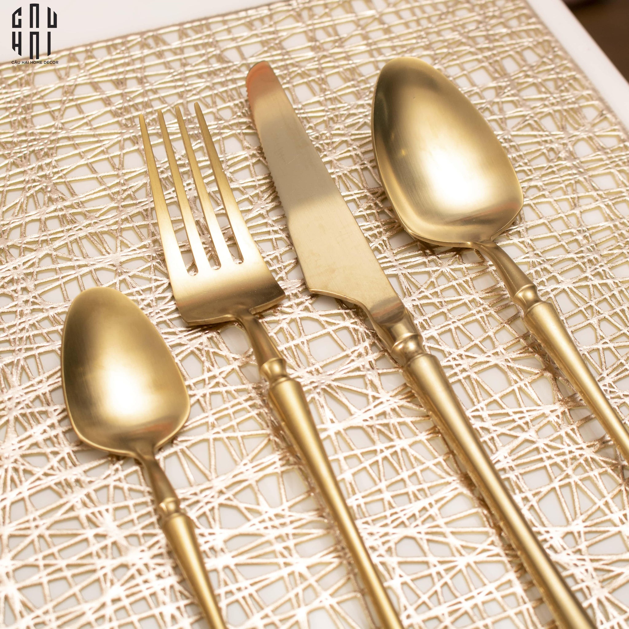 SET DAO NĨA ARTHUR 4PCS - SET CUTLERY ARTHUR 4PCS ( BLUR )-CẬU HAI HOME DECOR