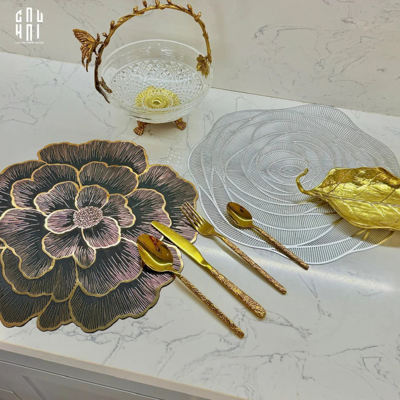 SET DAO NĨA GLORIOUS BY HERM. - SET CUTLERY GLORIOUS BY HERM. 24PCS SS25-CẬU HAI HOME DECOR