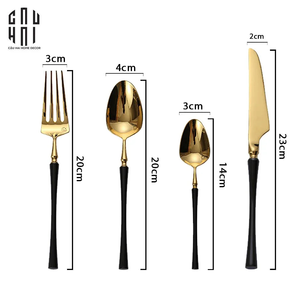 SET DAO NĨA TRITON 4PCS - CUTLERY TRITON 4PCS-CẬU HAI HOME DECOR