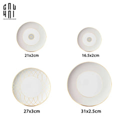 Set Dinner First Lady 4Pcs Ss25-CẬU HAI HOME DECOR