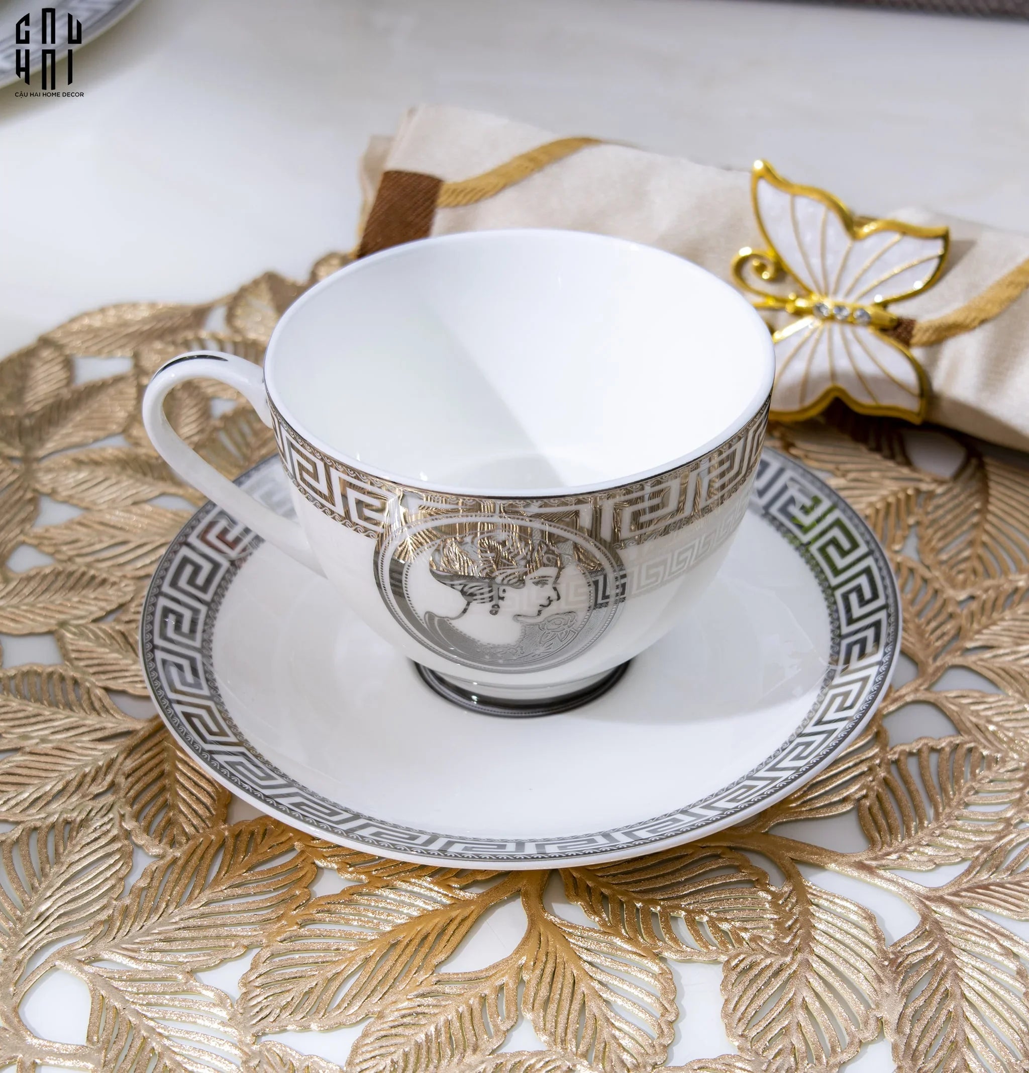 SET DINNER LADY ELEANOR 8PCS SS25-CẬU HAI HOME DECOR