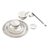 Maison Couture -  Bộ Đĩa Âu 1 Người Dinner Set Au Revoir Eleanor 8Pcs
