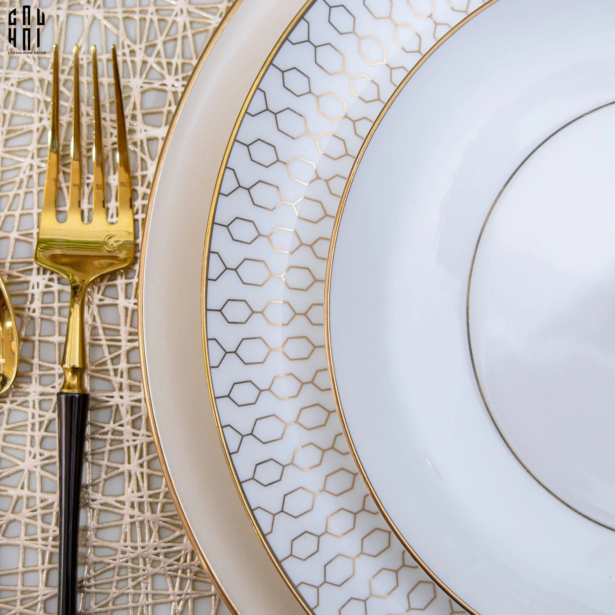 SET DINNER LE PALAIS 3PCS SS22-CẬU HAI HOME DECOR