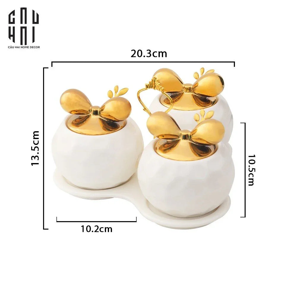 SET GIA VỊ WHITE JASMINE-CẬU HAI HOME DECOR