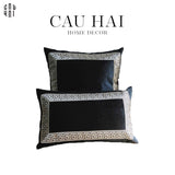 SET GỐI CROCHET - NOIR-CẬU HAI HOME DECOR