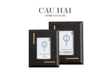 SET KHUNG ẢNH DA ELEGANCE SAVOIR-CẬU HAI HOME DECOR