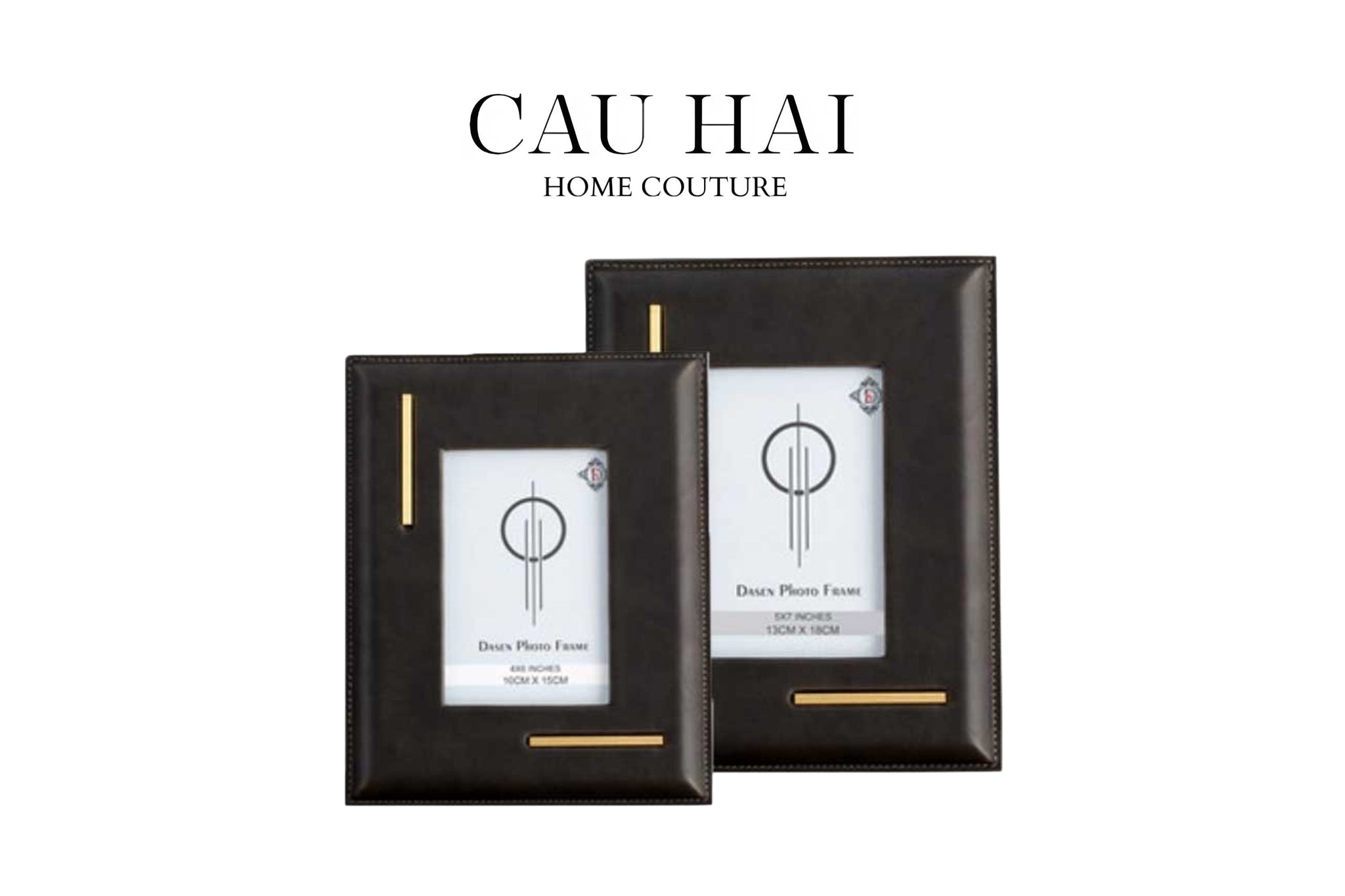 SET KHUNG ẢNH DA ELEGANCE SAVOIR-CẬU HAI HOME DECOR