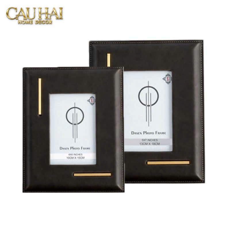 SET KHUNG ẢNH DA ELEGANCE SAVOIR-CẬU HAI HOME DECOR