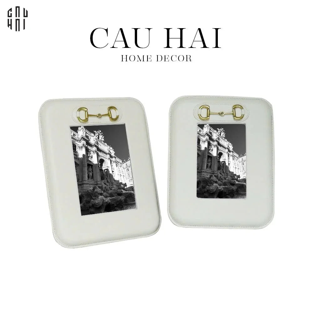 SET KHUNG ẢNH DA LEATHER HINO-CẬU HAI HOME DECOR