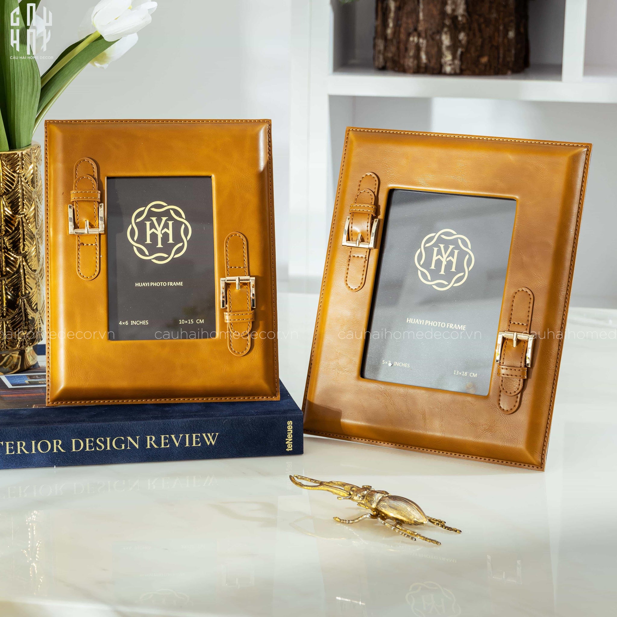 SET KHUNG ẢNH DARWIN BELT-CẬU HAI HOME DECOR