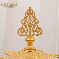 Set Muỗng Persian Gold Coffee Spoon Babylon 6Pcs-CẬU HAI HOME DECOR